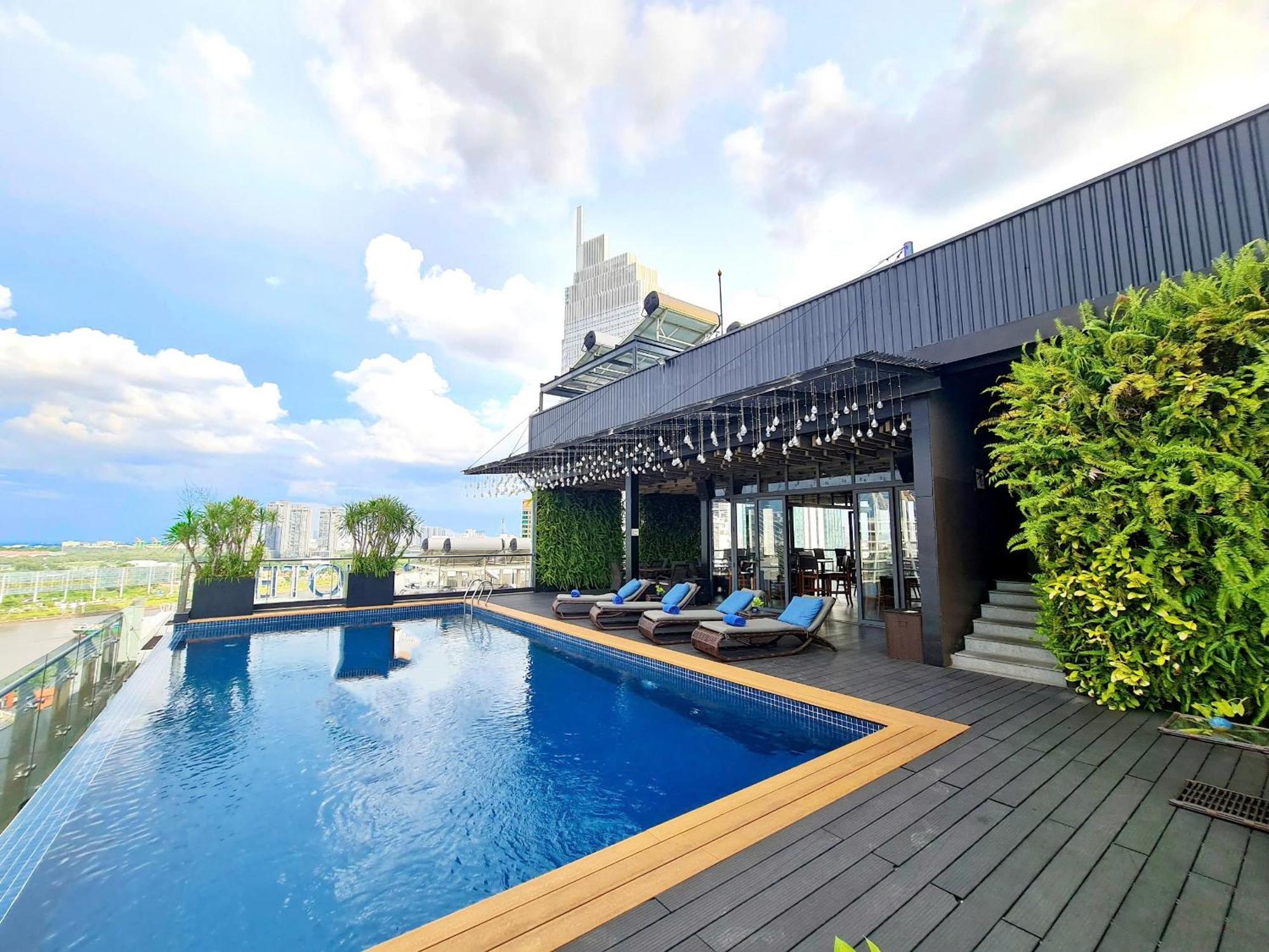 Kin Hotel Thi Sach Хошимин Экстерьер фото